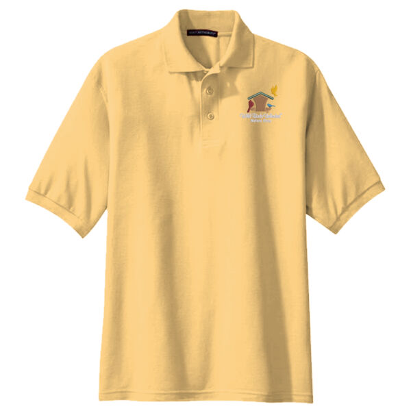 WBU Full Color Embroidered Logo - Silk Touch Polo Thumbnail