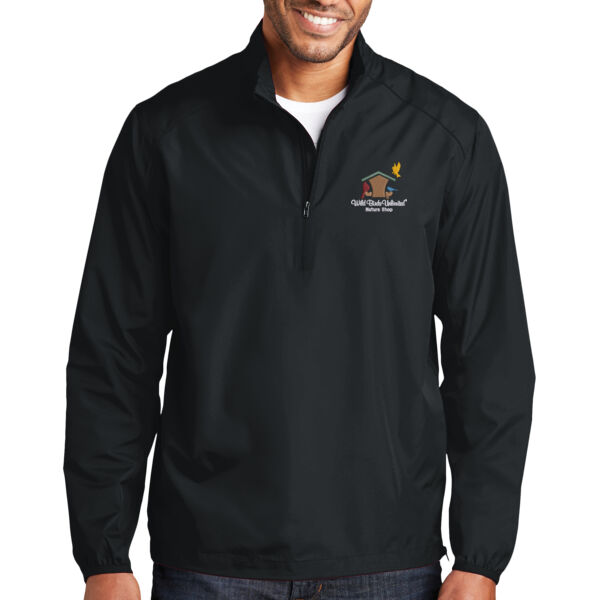 WBU Full Color Embroidered Logo - Zephyr 1/2 Zip Pullover Thumbnail