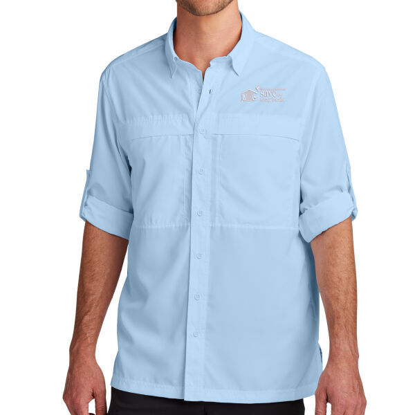 Save the Songbirds Embroidered Logo - Long Sleeve UV Daybreak Shirt Thumbnail