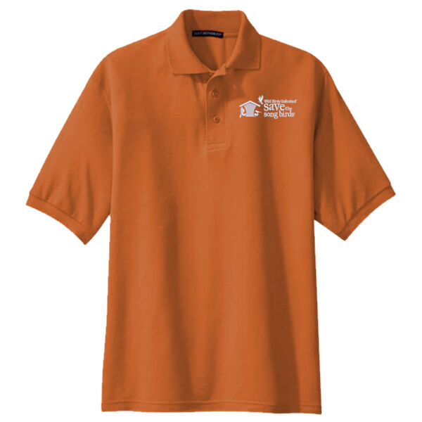 Save the Songbirds Embroidered Logo - Silk Touch Polo Thumbnail