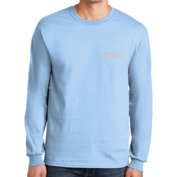 Save the Songbirds Embroidered Logo - Ultra Cotton ® 100% US Cotton Long Sleeve T Shirt Thumbnail