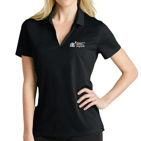 Save the Songbirds Embroidered Logo - Ladies Dri FIT Micro Pique 2.0 Polo Thumbnail