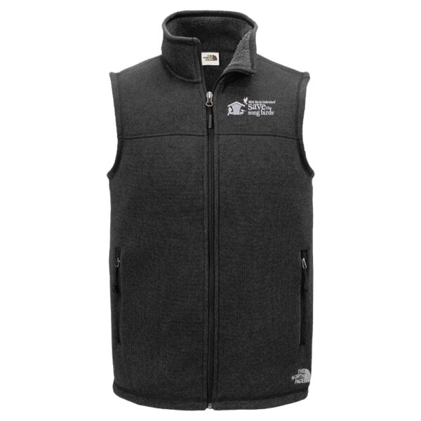 Save the Songbirds Embroidered Logo - Sweater Fleece Vest Thumbnail