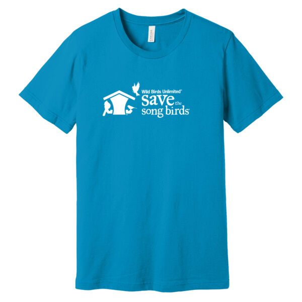 Save the Songbirds Printed Logo - Unisex Jersey Short Sleeve Tee Thumbnail