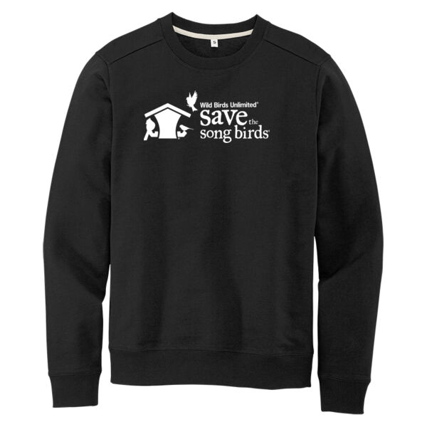 Save the Songbirds Printed Logo - Recycled Fleece Crew Thumbnail