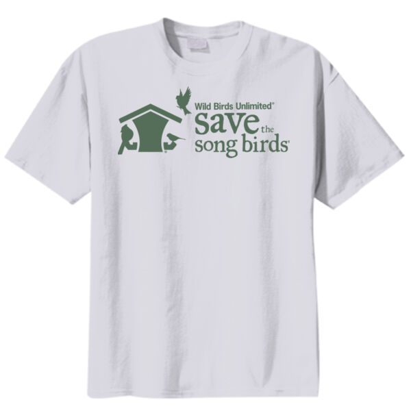 Save the Songbirds Printed Green Logo - Youth Essential Tee Thumbnail