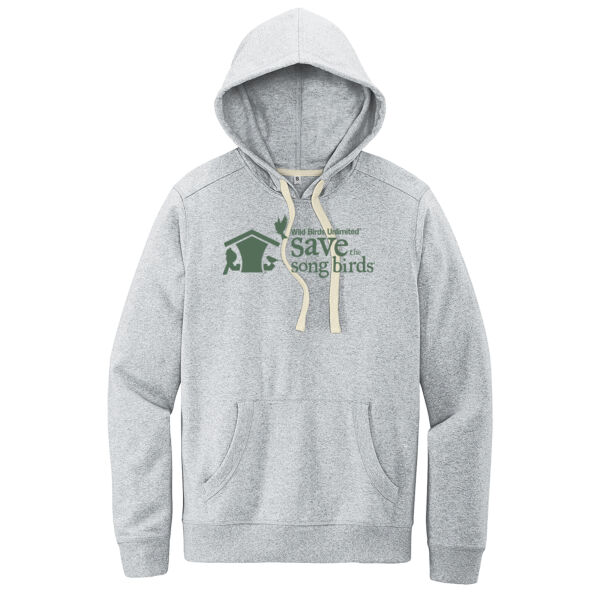 Save the Songbirds Printed Green Logo - Recycled Fleece Hoodie Thumbnail