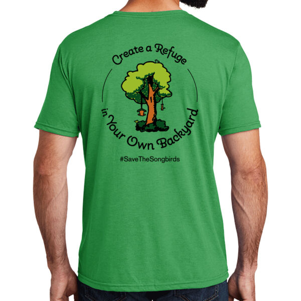 Backyard Refuge - Unisex Tri Blend Tee Thumbnail