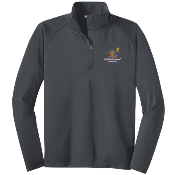 WBU Full Color Embroidered Logo - Tall Sport Wick ® Stretch 1/4 Zip Pullover Thumbnail