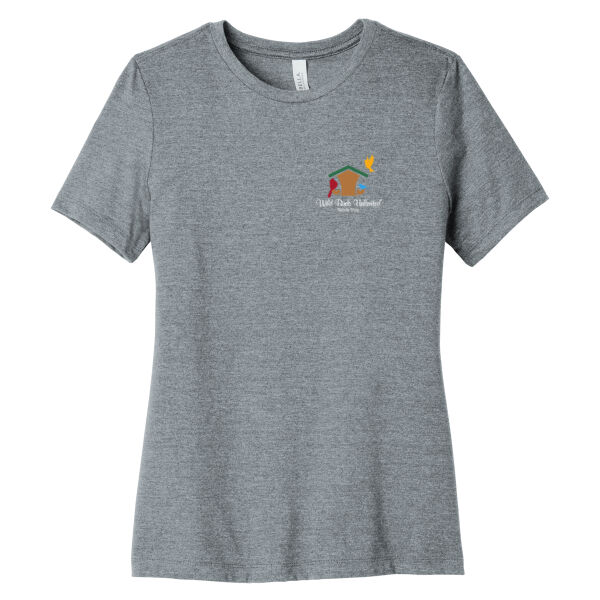 WBU Full Color Printed Logo - Women's Relaxed CVC Tee Thumbnail