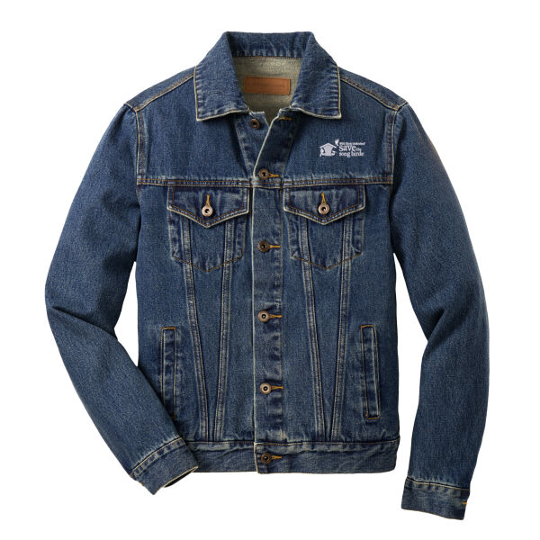 Save the Songbirds Embroidered - Denim Jacket Thumbnail