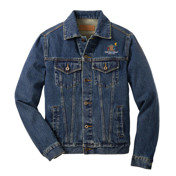 WBU Full Color Embroidered - Denim Jacket Thumbnail