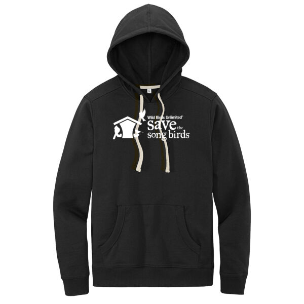 Printed Save the Songbirds - Recycled Fleece Hoodie Thumbnail