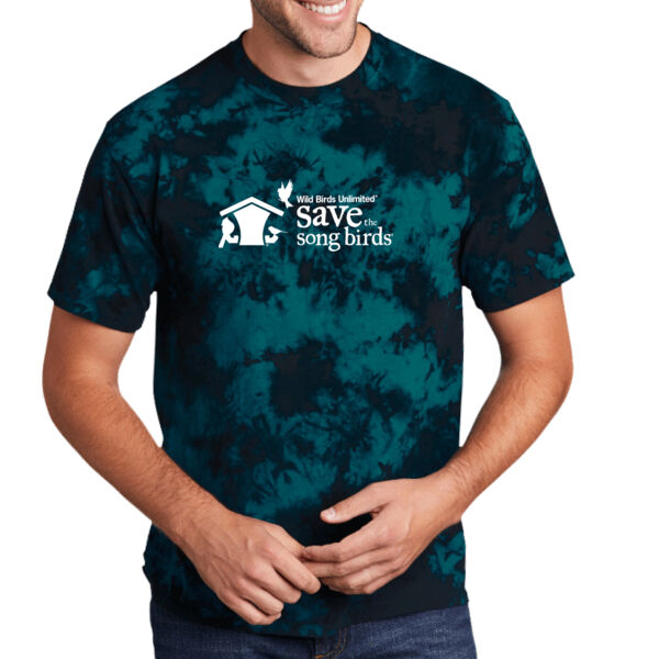 Save The Song Birds Printed - Crystal Tie Dye Tee Thumbnail