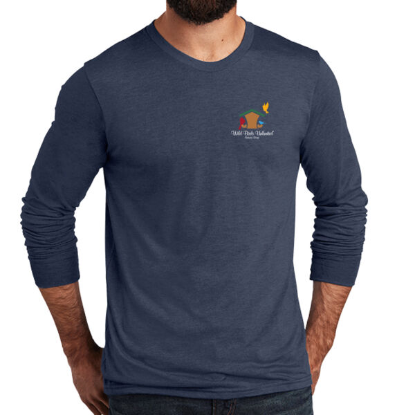 Allmade WBU Full Color Logo Printed- - Unisex Tri Blend Long Sleeve Tee Thumbnail