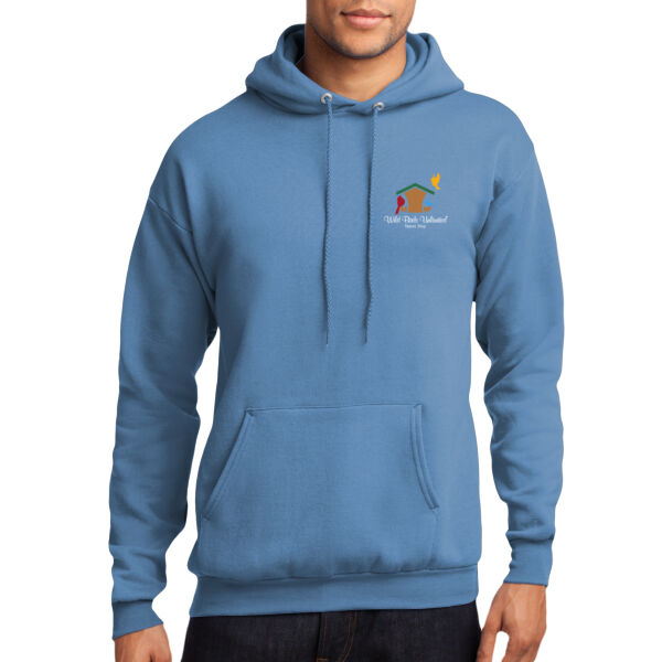 Port & Co WBU Full Color Logo Printed- - Core Fleece Pullover Hooded Sweatshirt Thumbnail